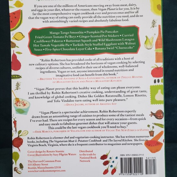 The Vegan Planet: 400 Irresistible Recipes with Fantastic Flavors - Picture 2 of 4